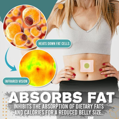 Weight Loss Belly Slimming Patch Fast Burning Fat Detox Abdominal Navel Sticker Dampness-Evil Removal Improve Stomach Magnetic