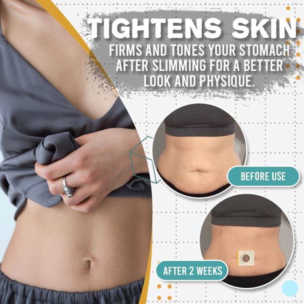 Weight Loss Belly Slimming Patch Fast Burning Fat Detox Abdominal Navel Sticker Dampness-Evil Removal Improve Stomach Magnetic